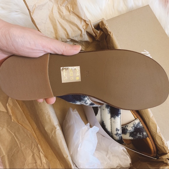 Madewell The Skyler Slide Sandal in Tie-Dye - Picture 9 of 9